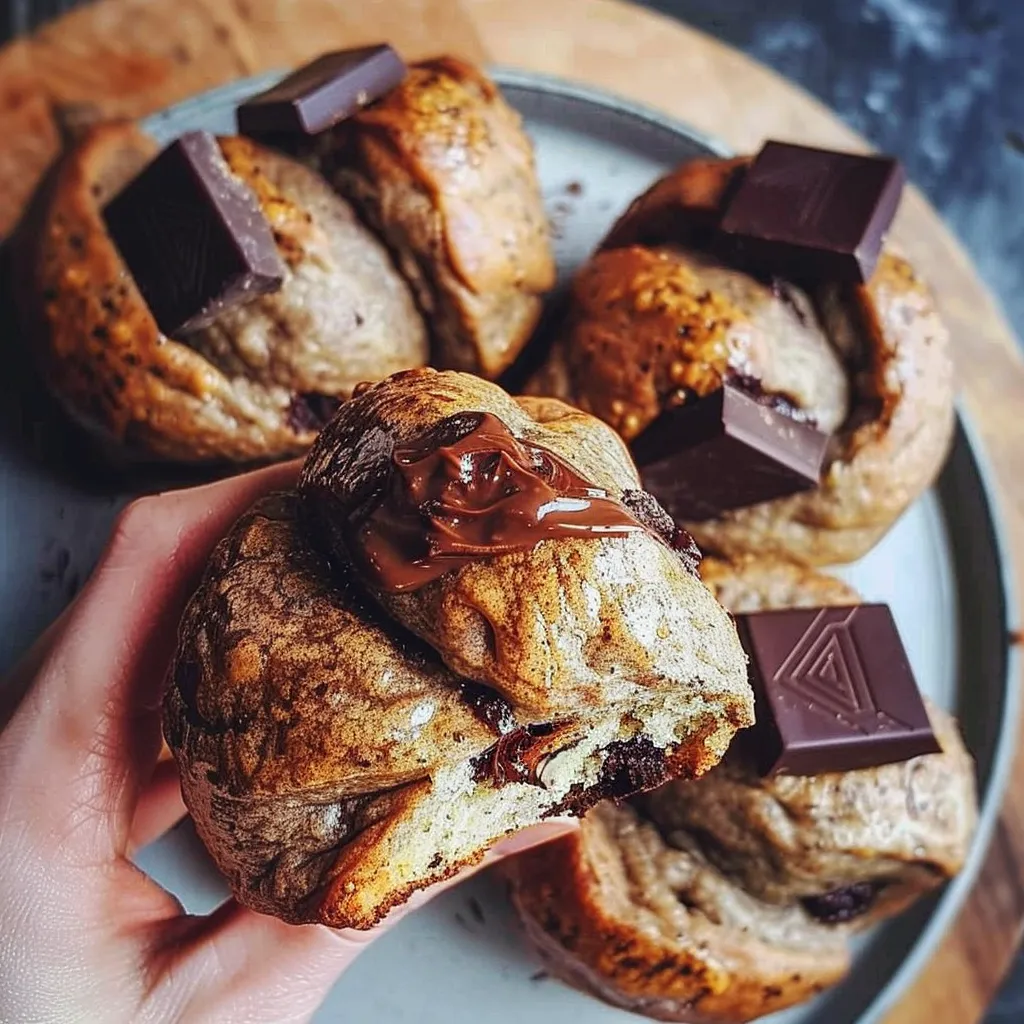 Gesunde Schokobrötchen