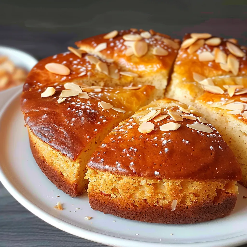 Joghurtkuchen mit Mandeln