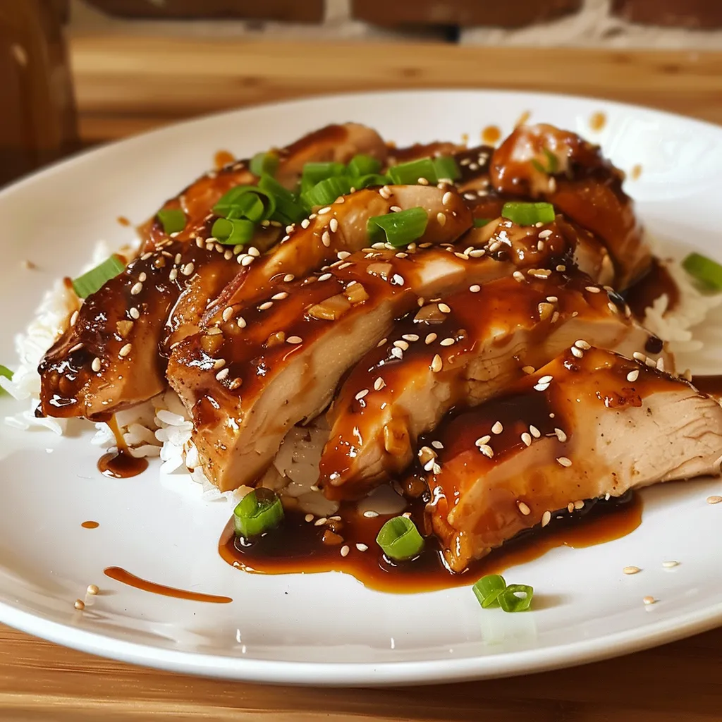 Einfaches Teriyaki-Huhn aus dem Slowcooker | Japanisches Rezept