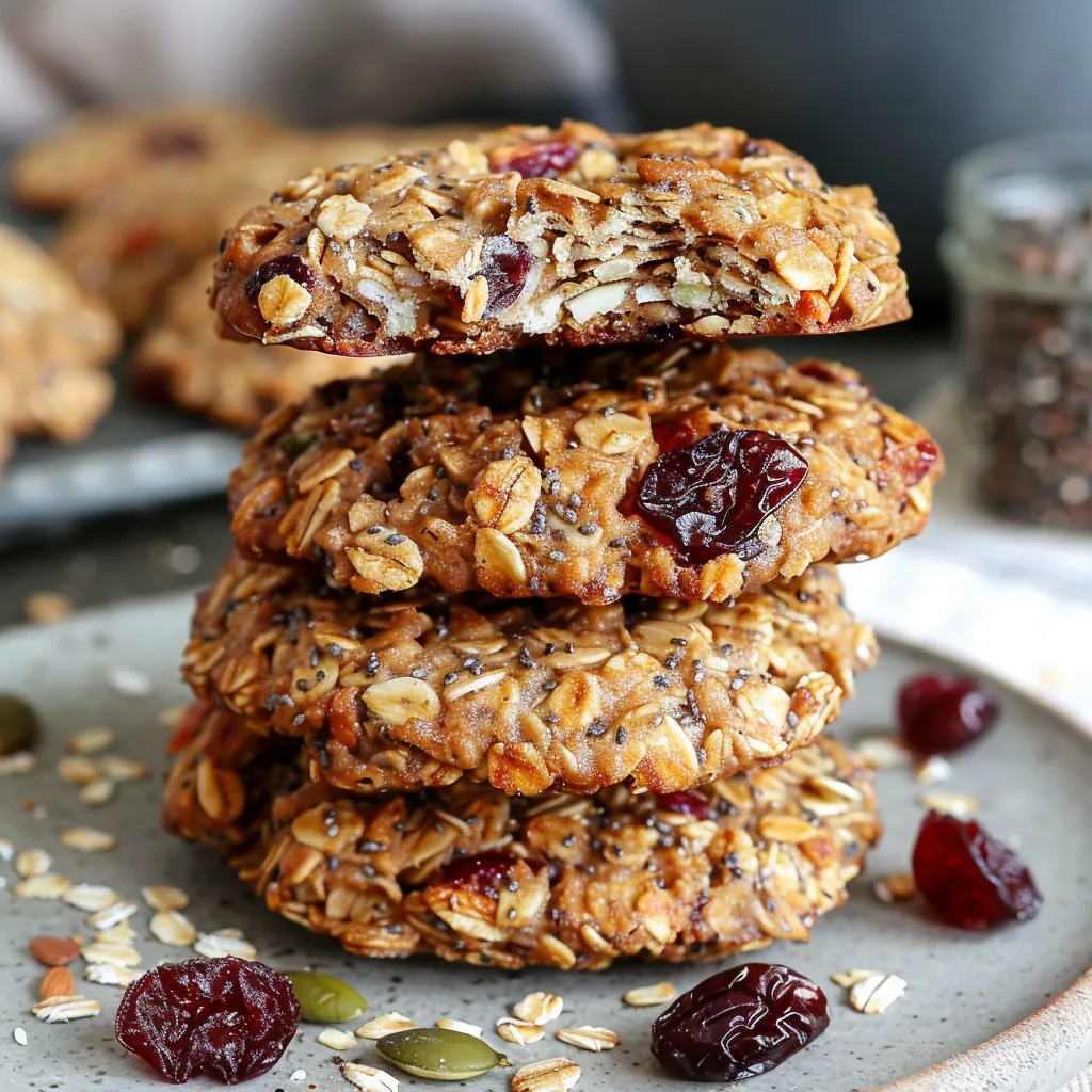 Gesunde Frühstückskekse - Nährstoffreiches Rezept