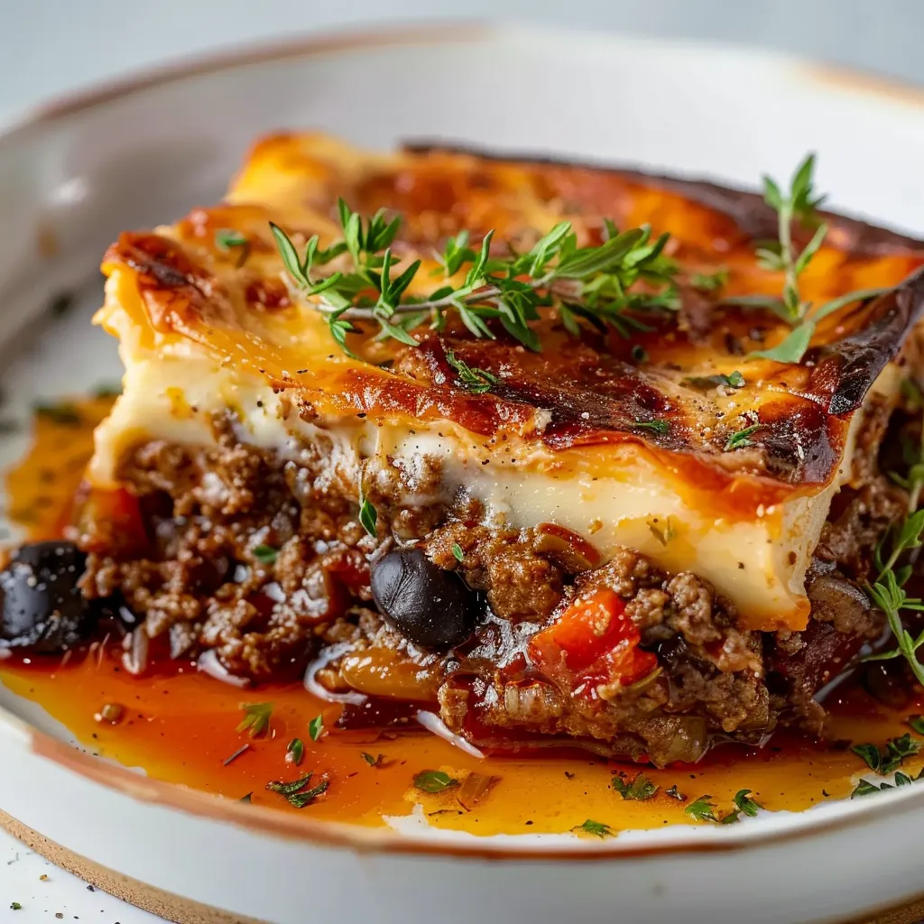 Traditionelle Griechische Moussaka - Familienrezept