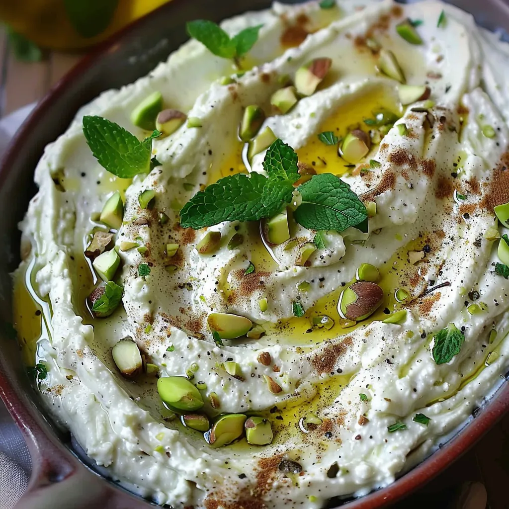 Feta-Creme mit Minze: Ein mediterraner Appetithappen