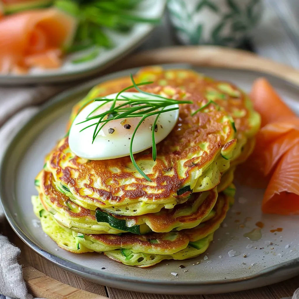 Courgette-Pancakes