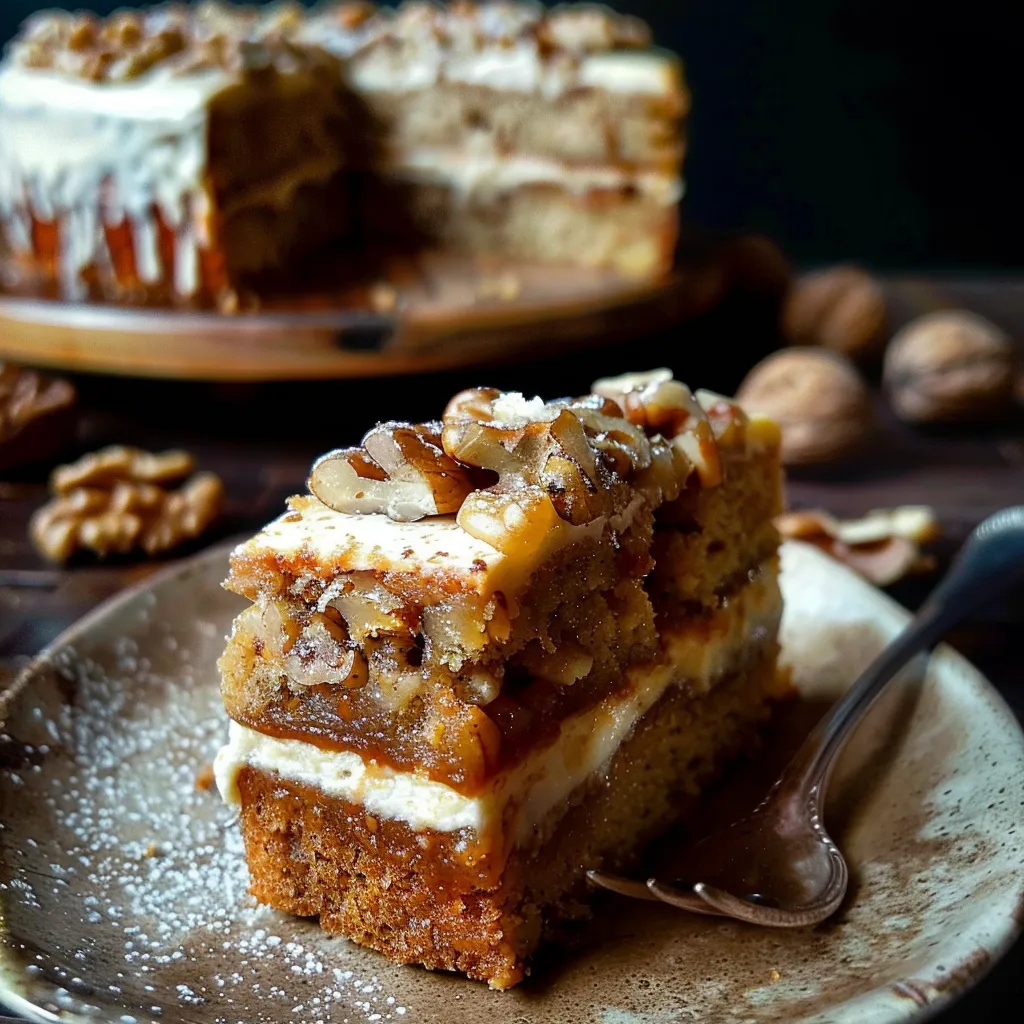 Italienischer Nuss-Kaffee-Kuchen: Authentisches Rezept