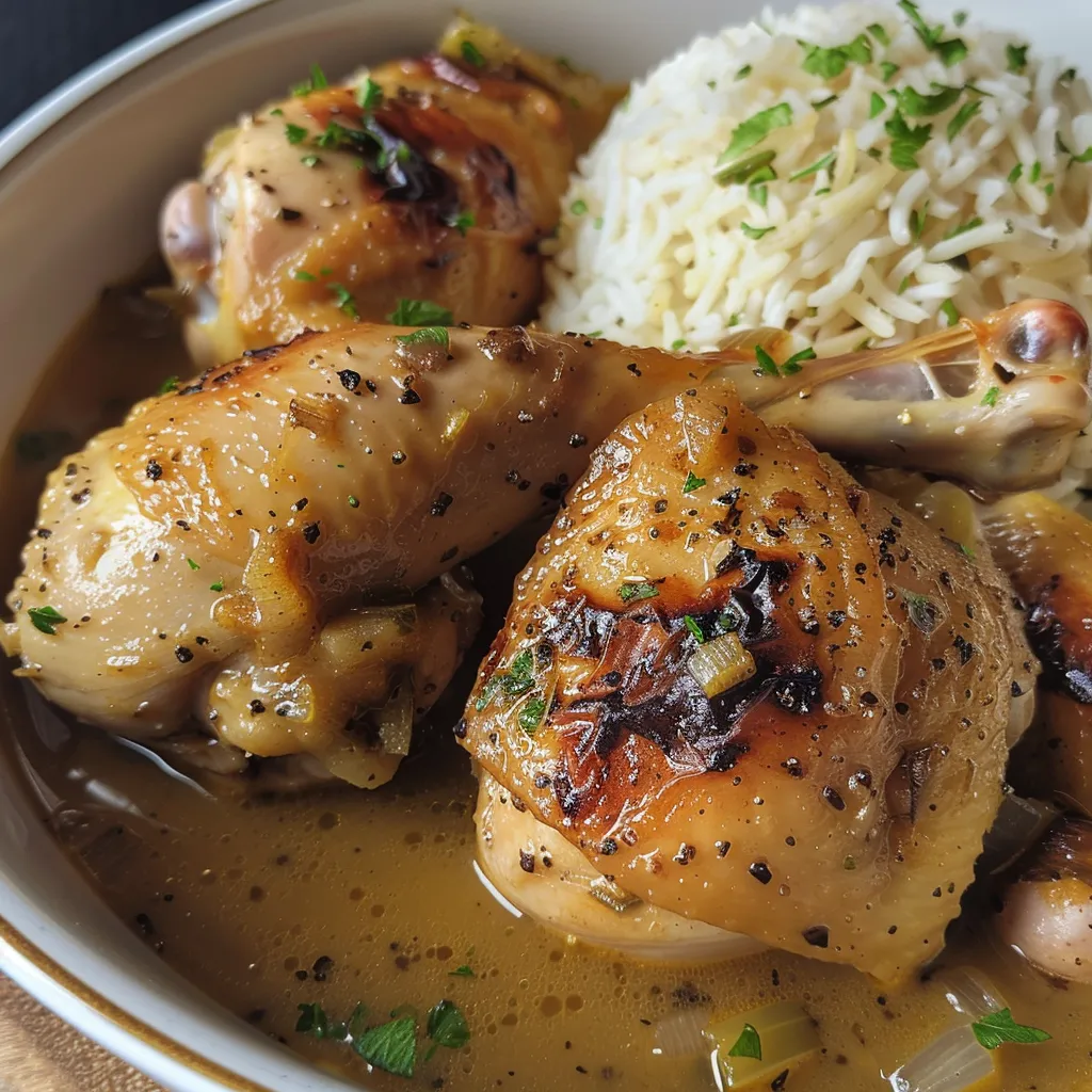 Leckeres Poulet Yassa