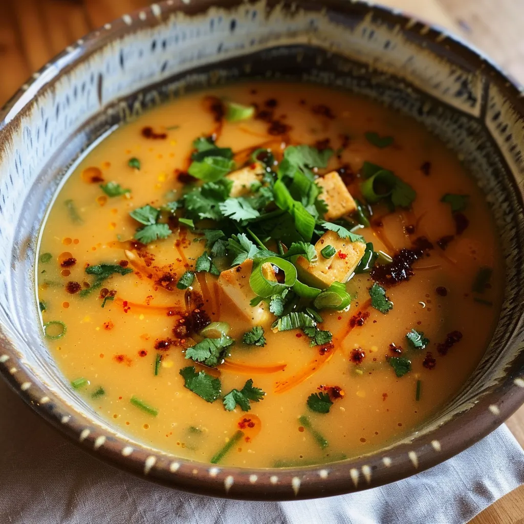 Cremige Karotten Suppe