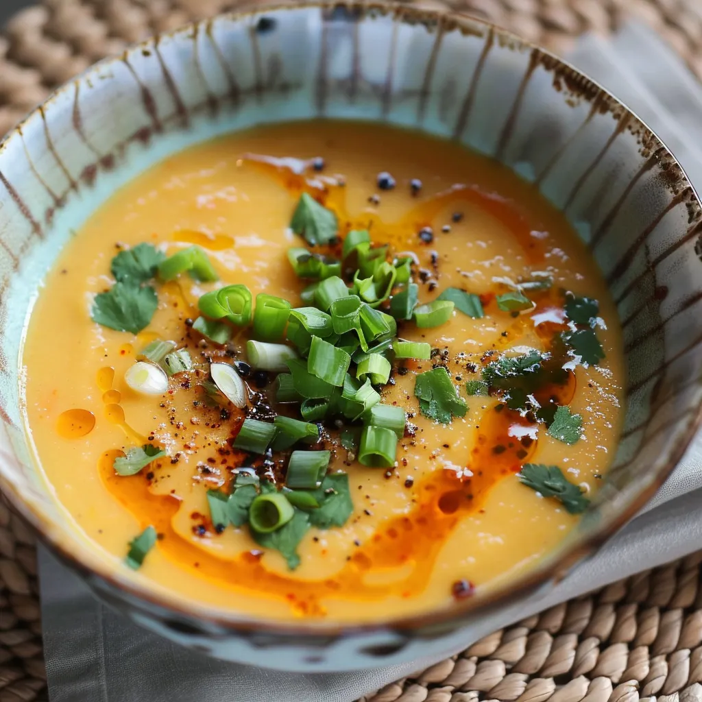 Einfache Möhren-Miso-Suppe