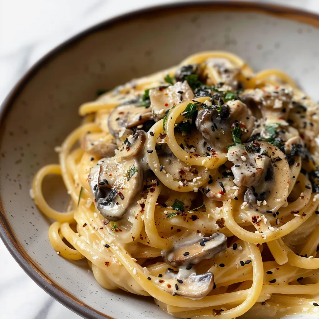 Cremige Miso Pasta