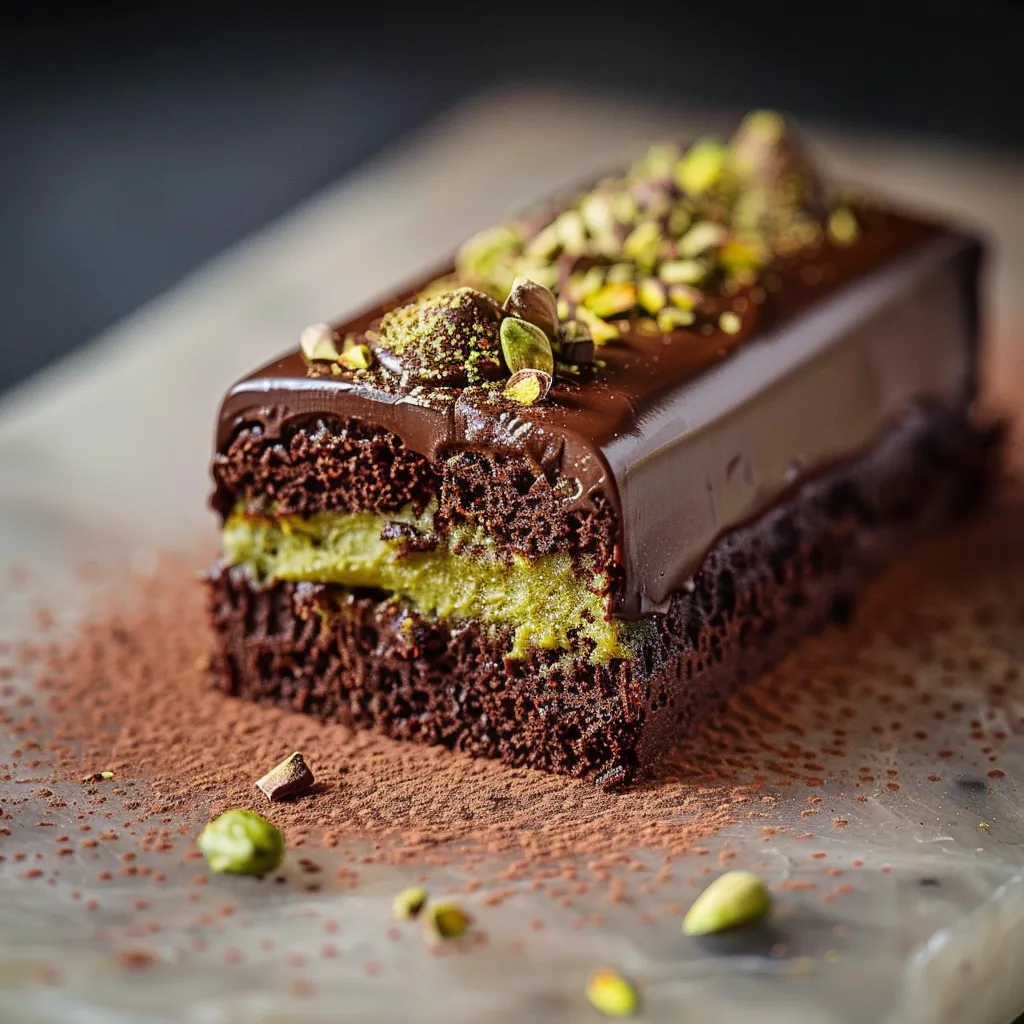 Orientalischer Schokoladen Brownie
