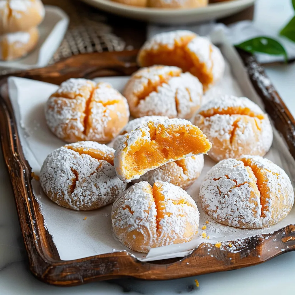 Mochi-Cookies mit Thaitee