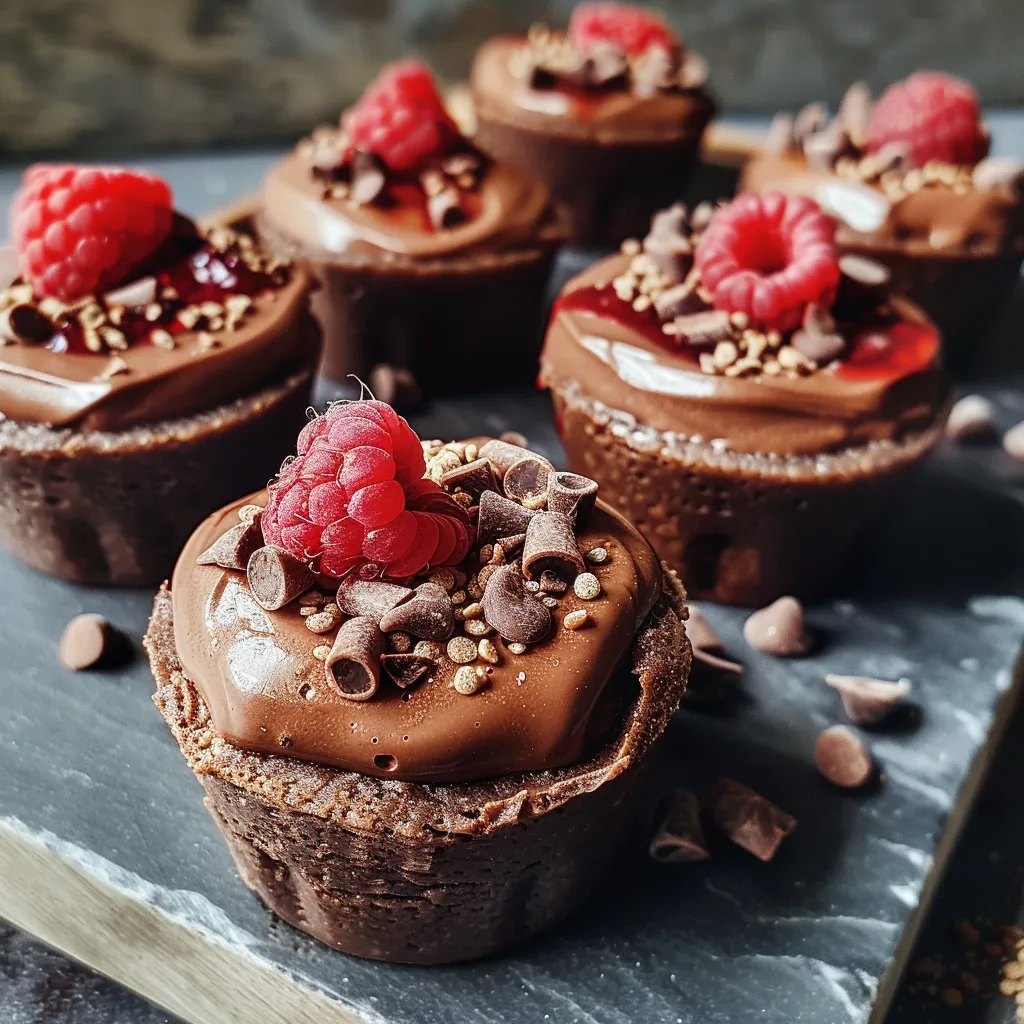 Schokoladen-Himbeer-Mousse-Becher - Marry Me Dessert