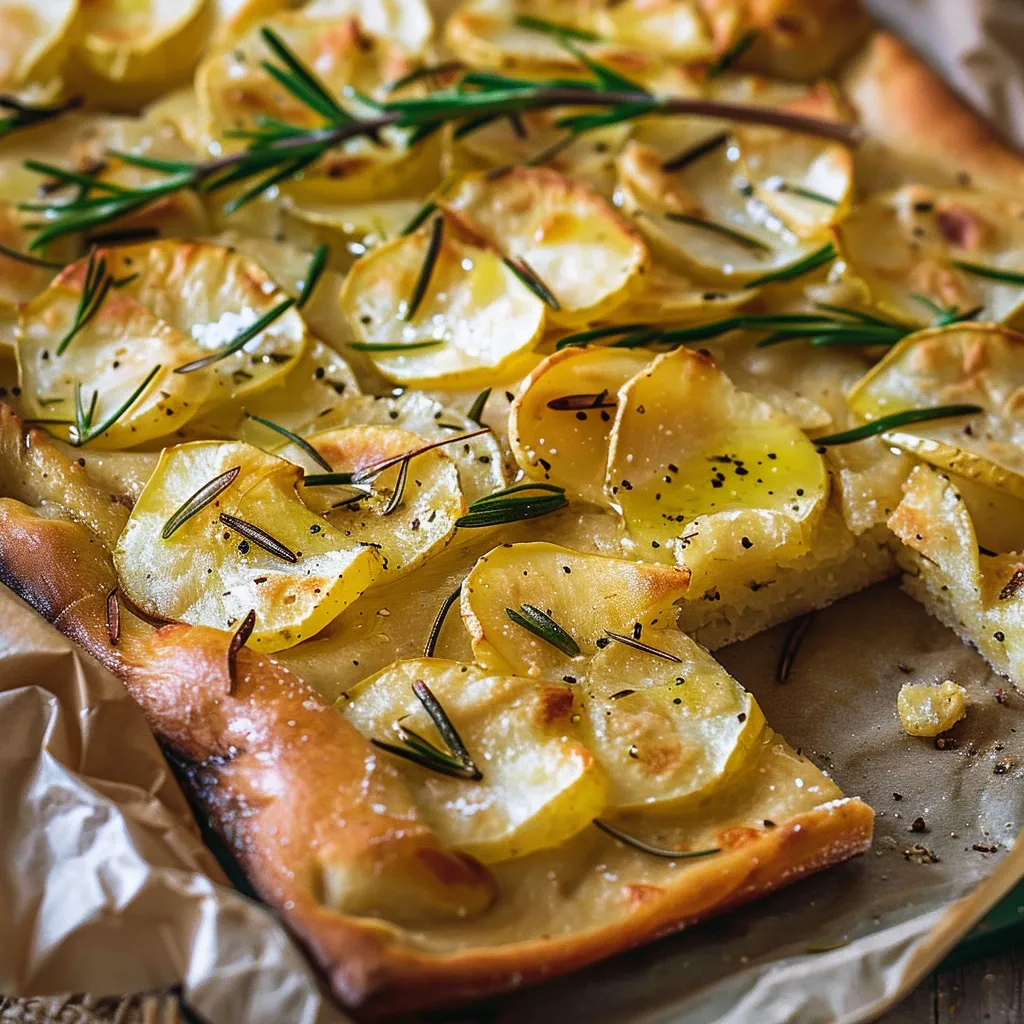 Kartoffel-Focaccia (Schiacciata di Patate)