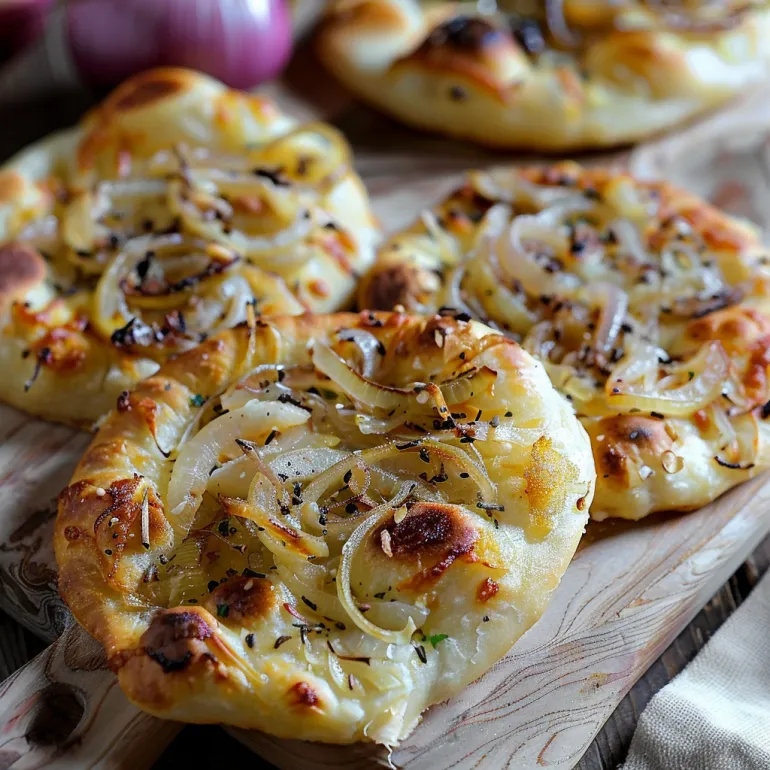 Cebularz Lubelski : Pain plat polonais aux oignons