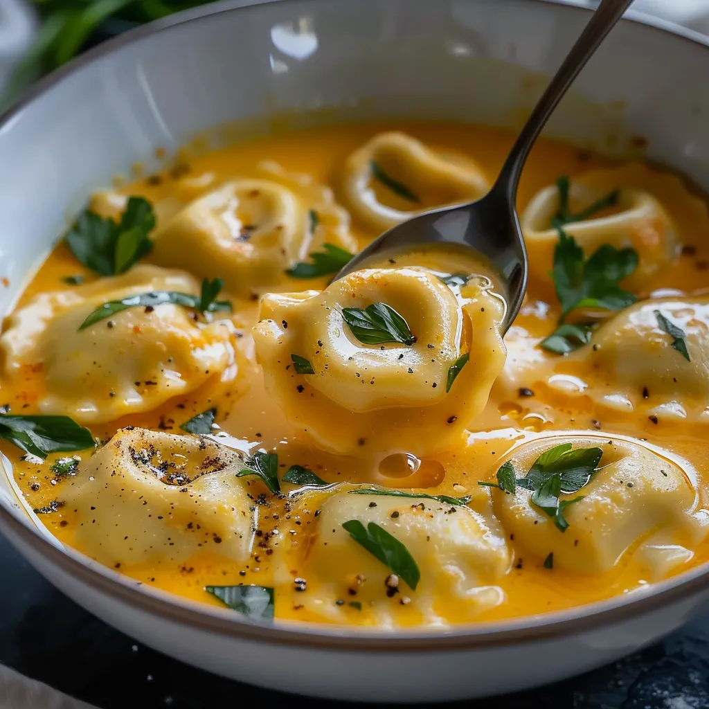 Thai-Curry Ravioli-Suppe: einfaches und leckeres Rezept