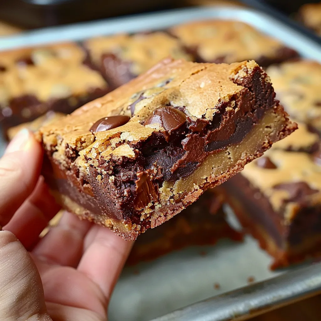 Brookies: das ultimative Brownie-Cookie-Dessert