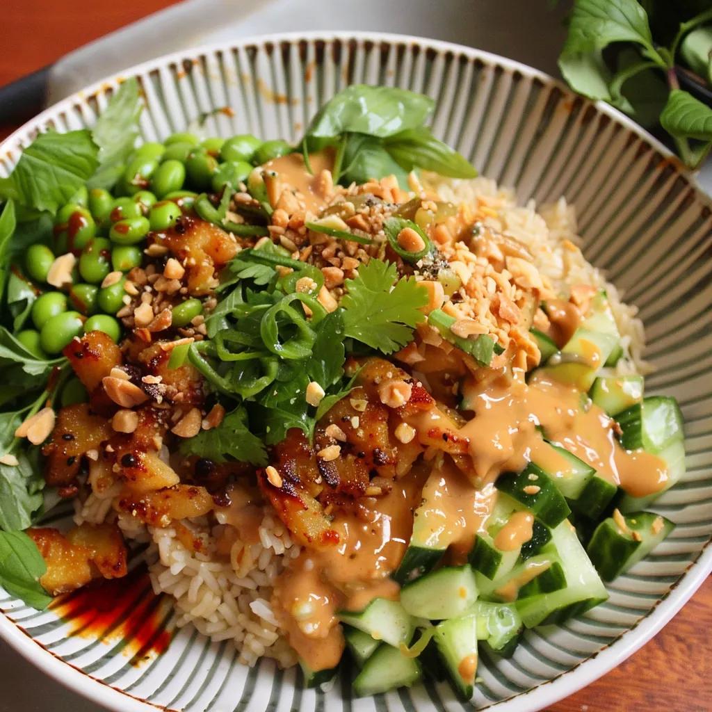 Satay-Reissalat: Eine Explosion asiatischer Aromen