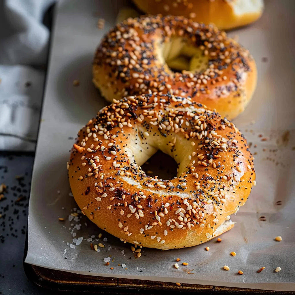 Einfache Hausgemachte Bagels: Schnelles Rezept mit 5 Zutaten