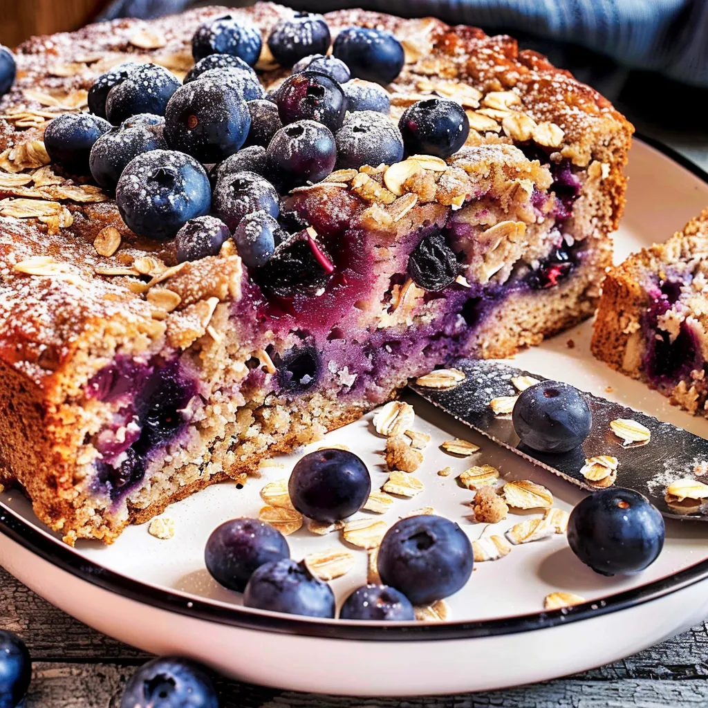 Gesundes Frühstücksbrot mit Hafer und Myrtilles