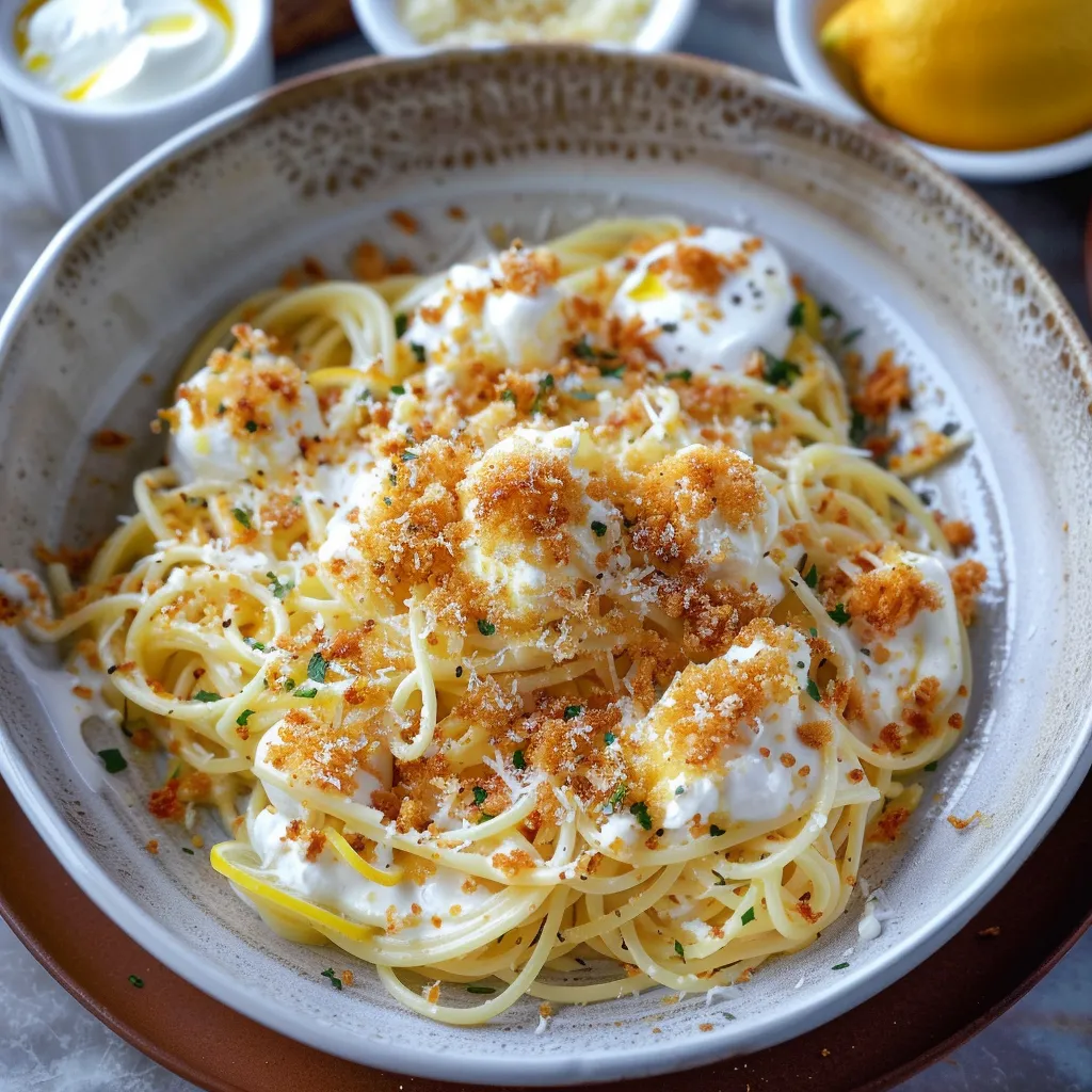 Capellini mit Zitrone und Fontina - Köstliches Gericht