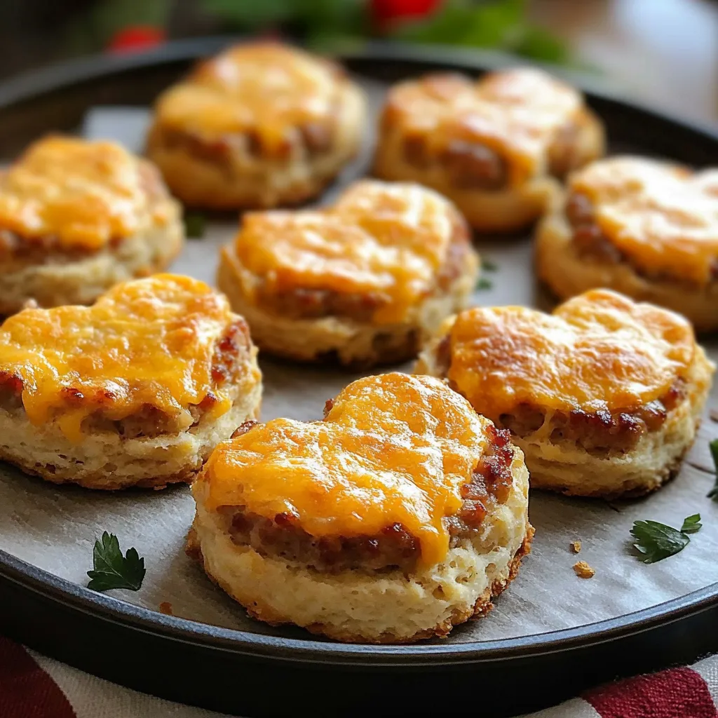 Gefüllte Keks Saucisse Käse - Einfach Gemacht