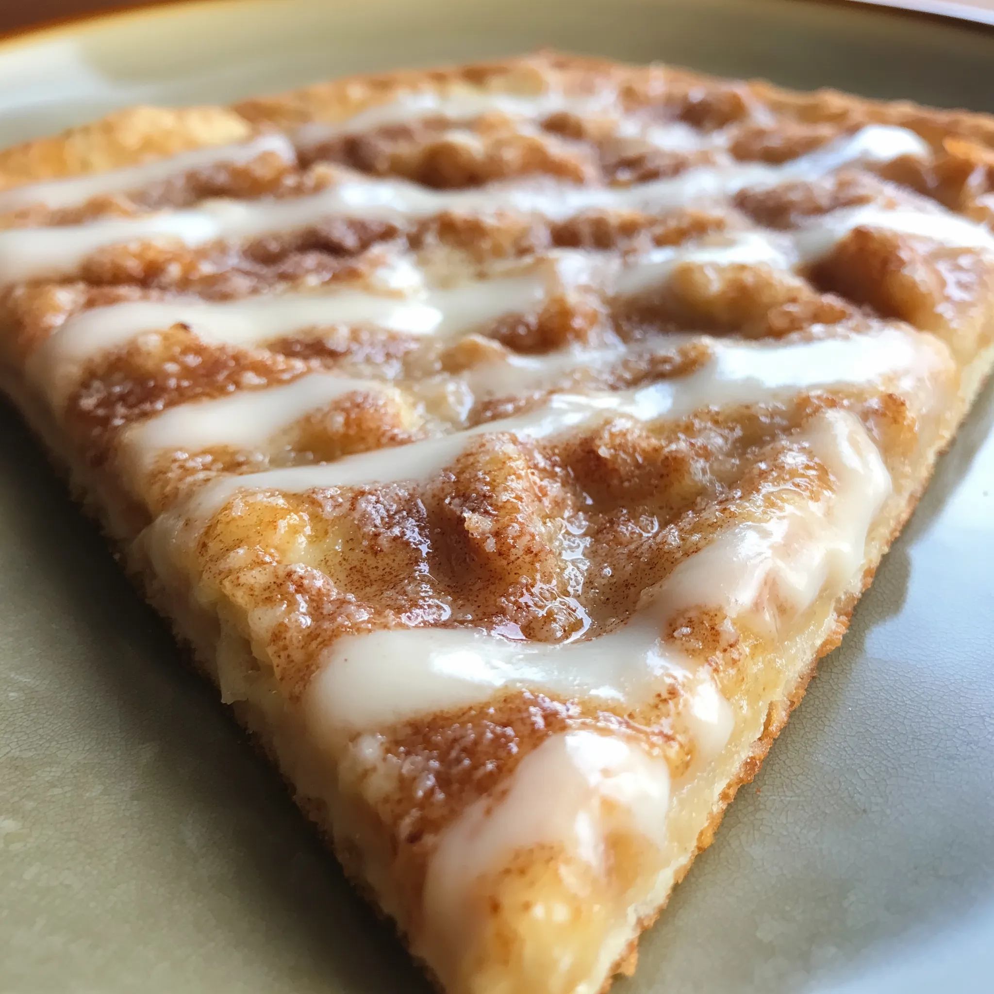 Süße Zimtpizza - Einfaches Rezept