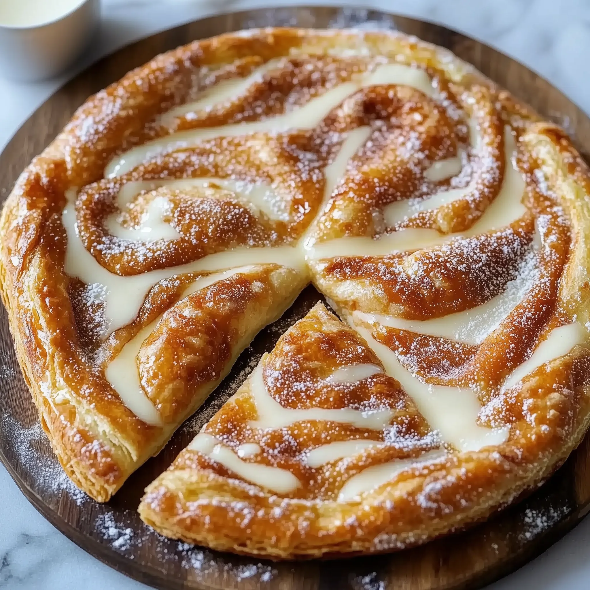 Süße Zimtpizza - Blitzschnelles Gebäck
