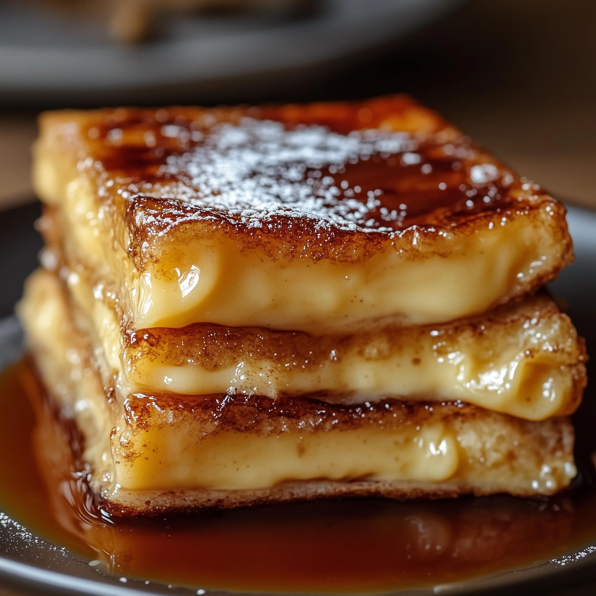 Knuspriges Creme Brûlée Brot