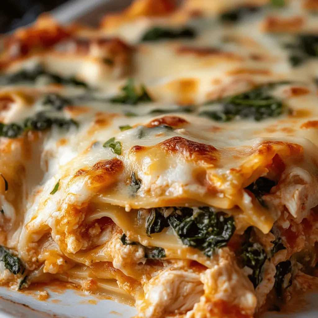 Hähnchen-Spinat-Lasagne - Familiengericht