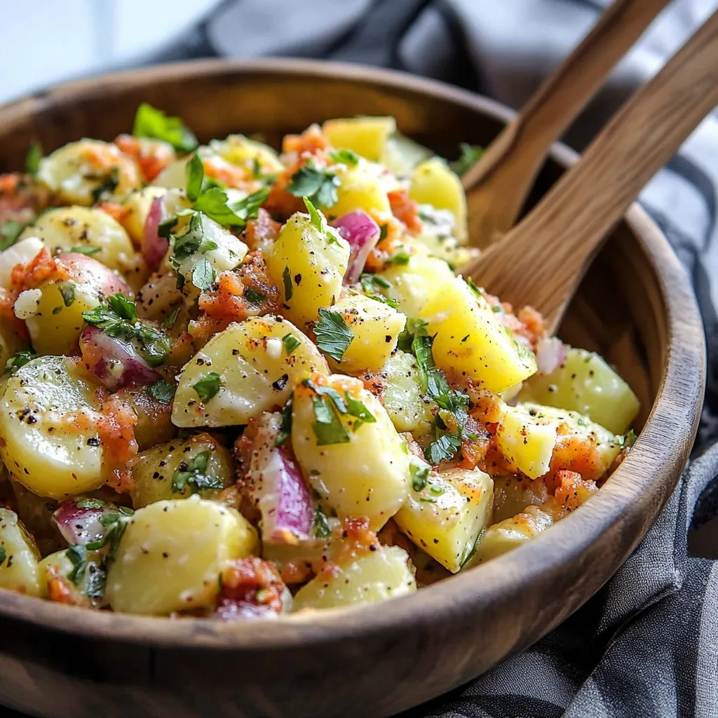 Türkischer Kartoffelsalat (Patates Salatasi)