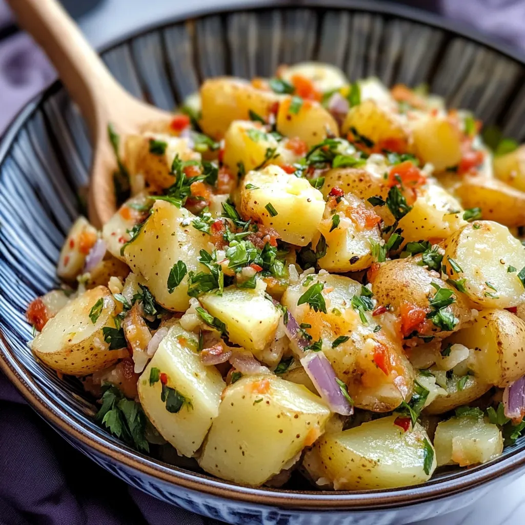 Türkischer Kartoffelsalat - Frisches Rezept