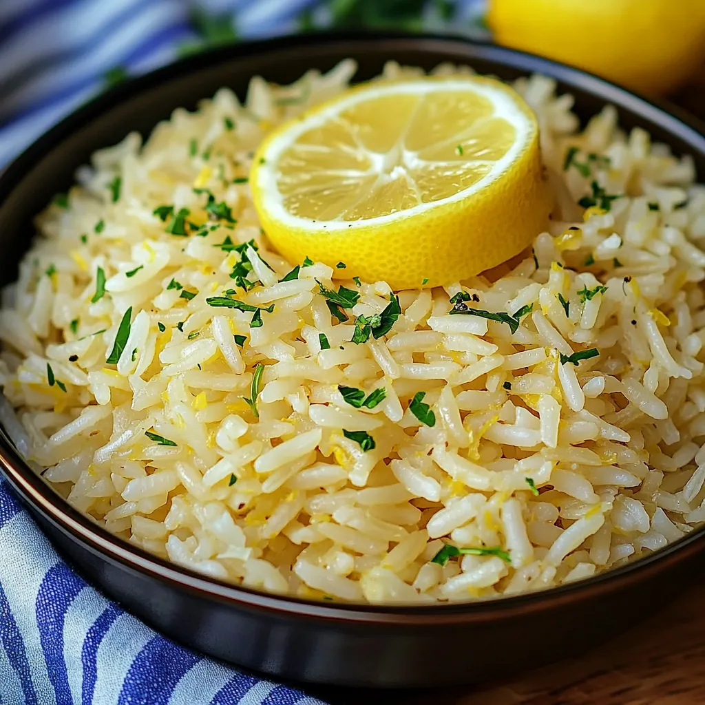 Zitronenreis griechisch einfach und lecker