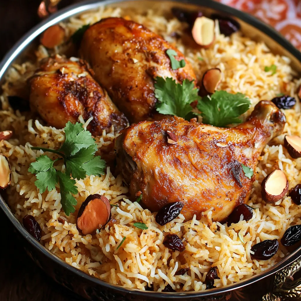 Kabsa mit aromatischem Poulet