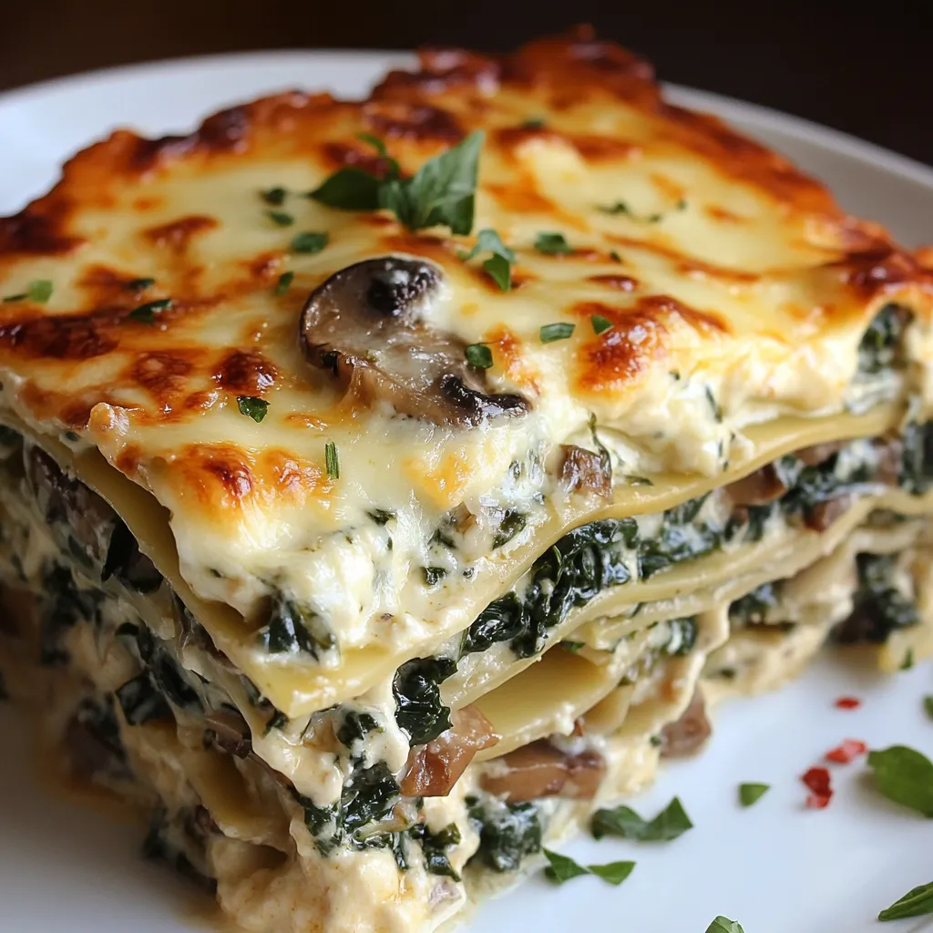 Weiße Veggie-Lasagne | Einfach & Richtig Lecker