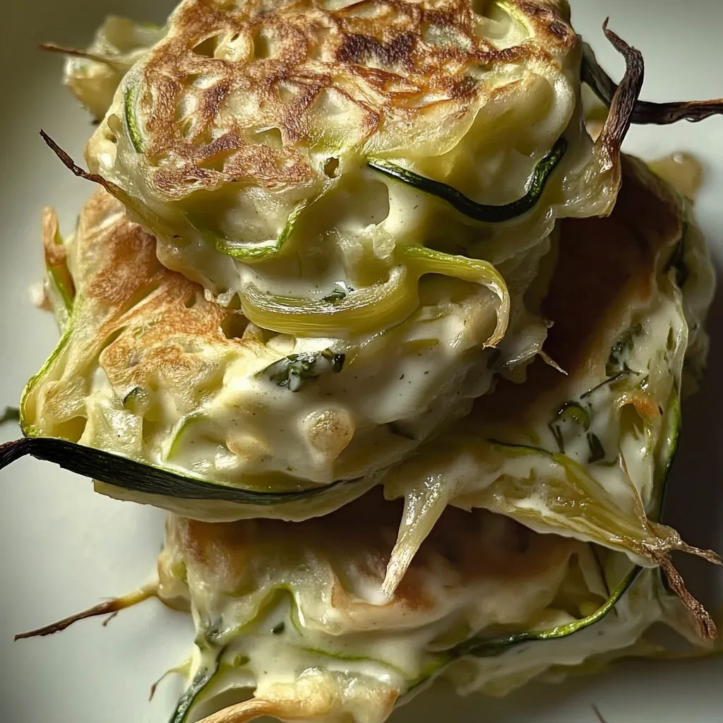 Cremig-Knusprige Zucchini-Lauch-Happen