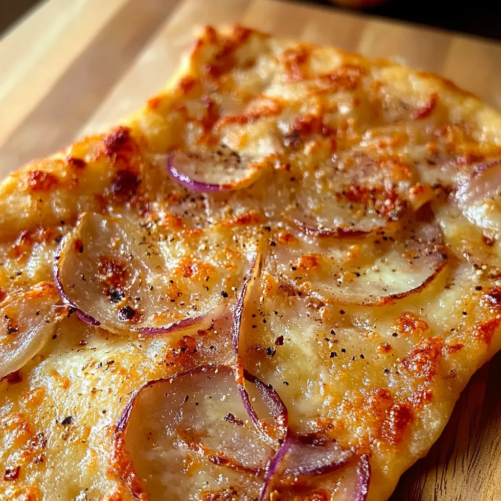 Focaccia mit Zwiebeln