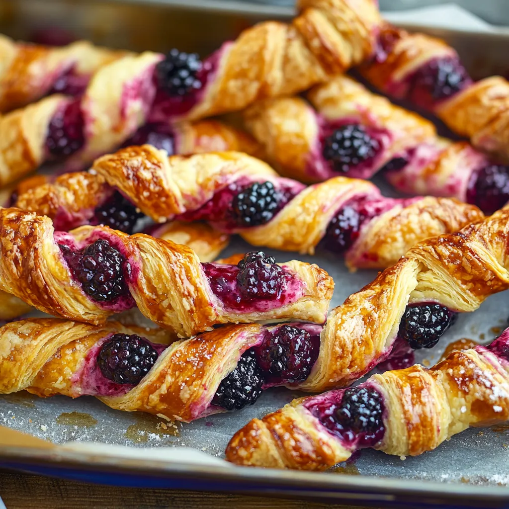 Unwiderstehliche Torsaden mit Ziegenkäse und Brombeeren