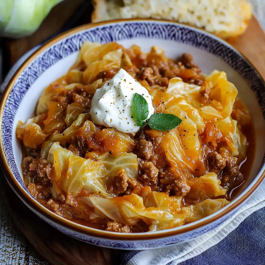 Geschmortes Kraut mit Hackfleisch – klassisch und familiär