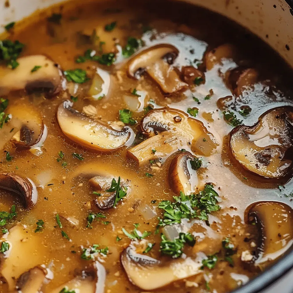 Ungarische Pilzsuppe