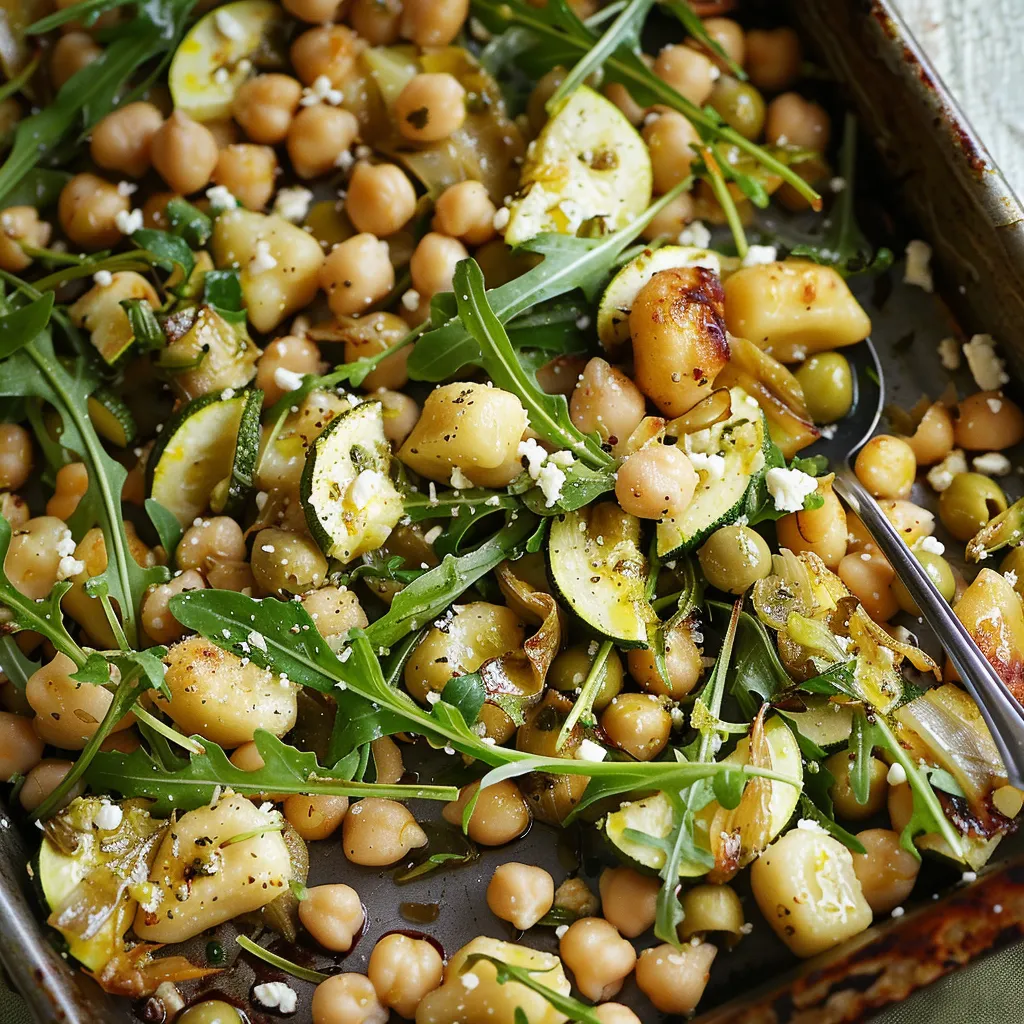 Gesunde Mediterrane Ofen-Gnocchi