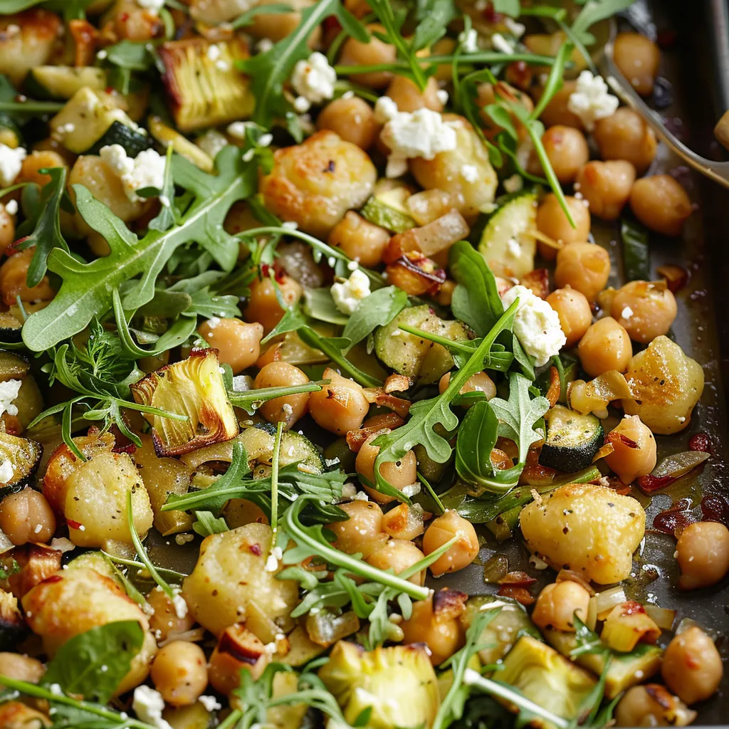 Gesunde Mediterrane Gnocchi aus dem Ofen - Vegetarisch