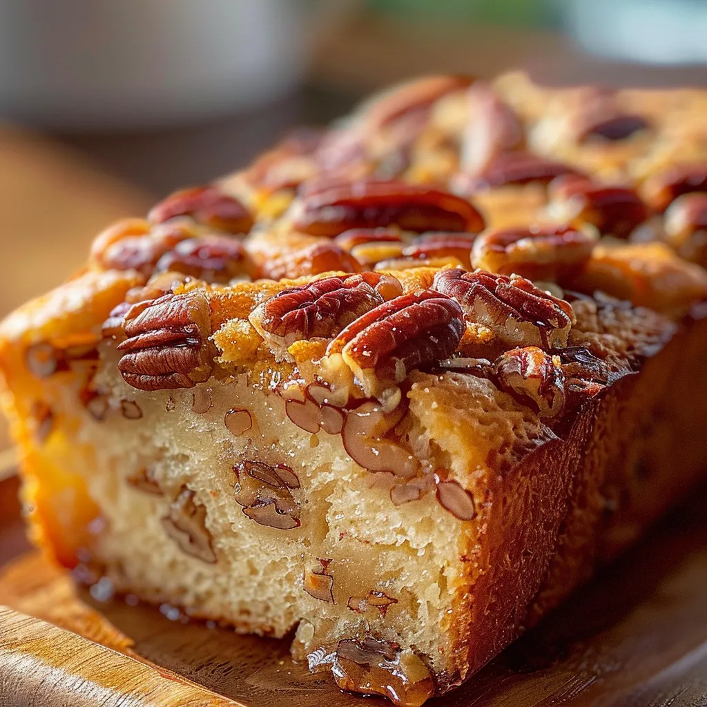 Nussbrot mit Honig und Pekannüssen, inspiriert vom Süden
