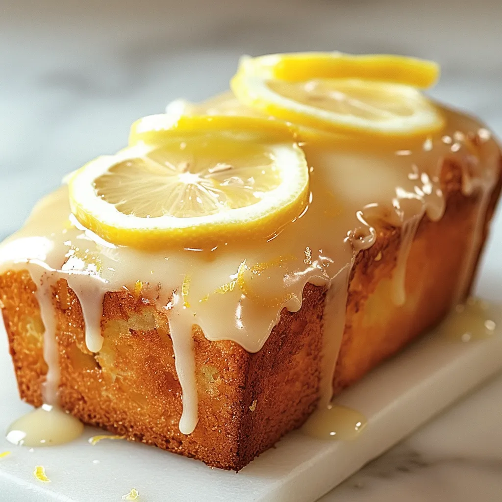 Zitronencake inspiriert von Starbucks
