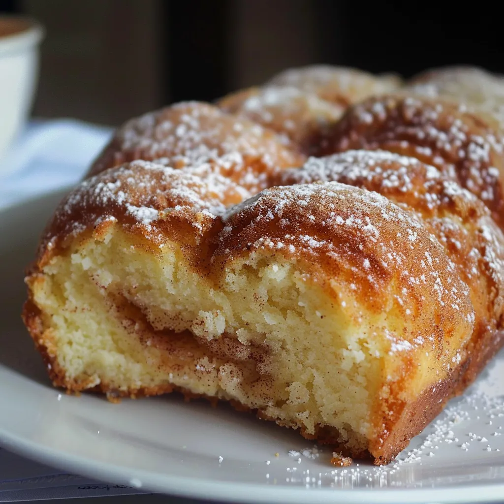 Krapfenbrot mit Zimt – Genussmoment