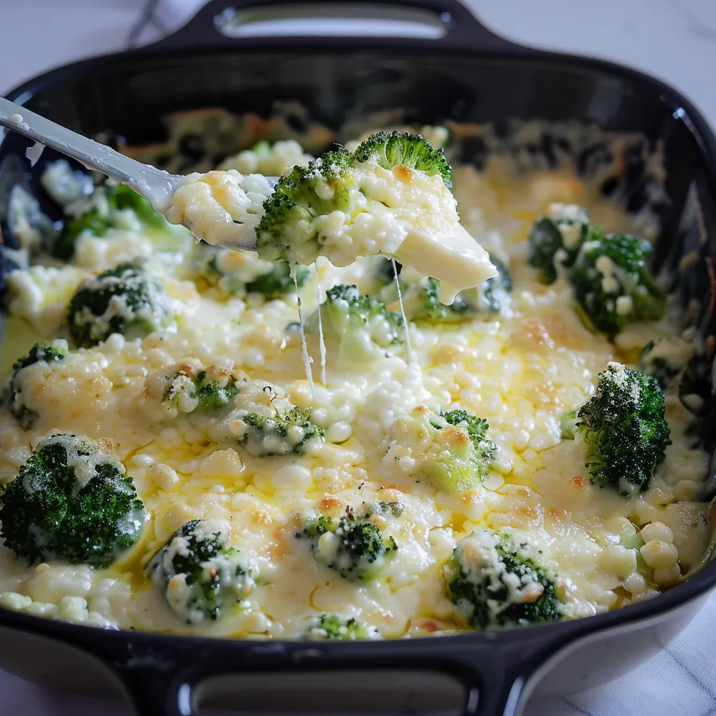 Brokkoli Quark Gratin einfach