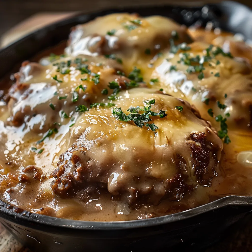 Herzhaftes Hackfleisch-Gratin im Amish-Stil