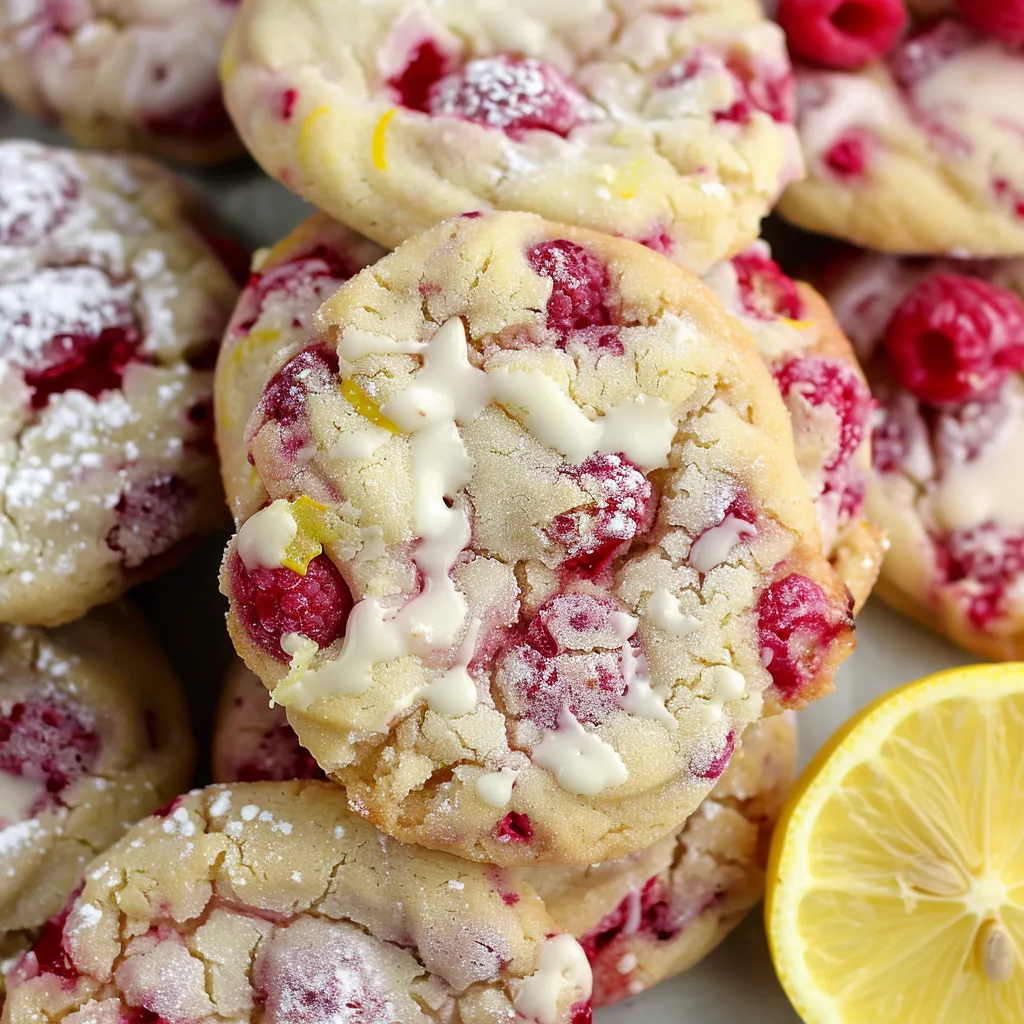 Frische Zitronen-Himbeer-Kekse ohne Gluten – einfach & lecker