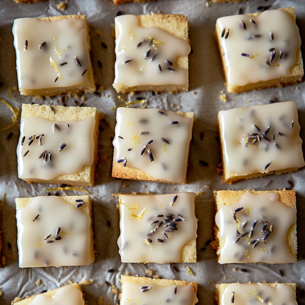 Plätzchen Zitrone Lavendel - Zart und Elegant