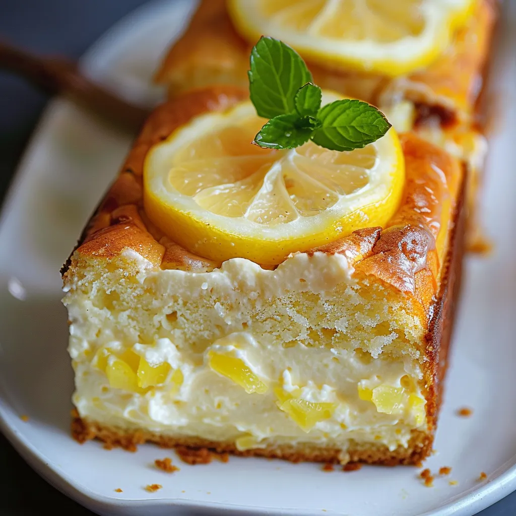 Cremiger Zitronen-Cake mit Frischkäse