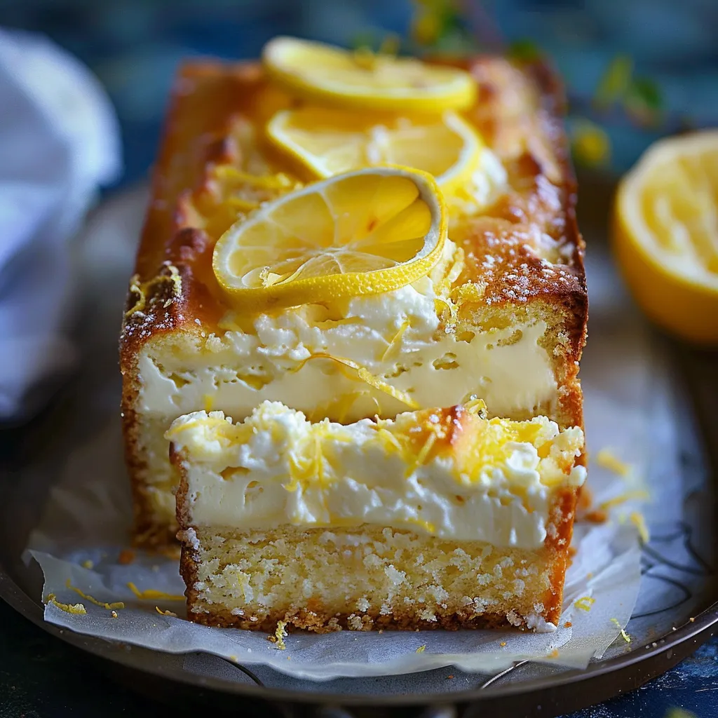 Zitronen-Frischkäse-Kuchen - Einfach & Genussvoll