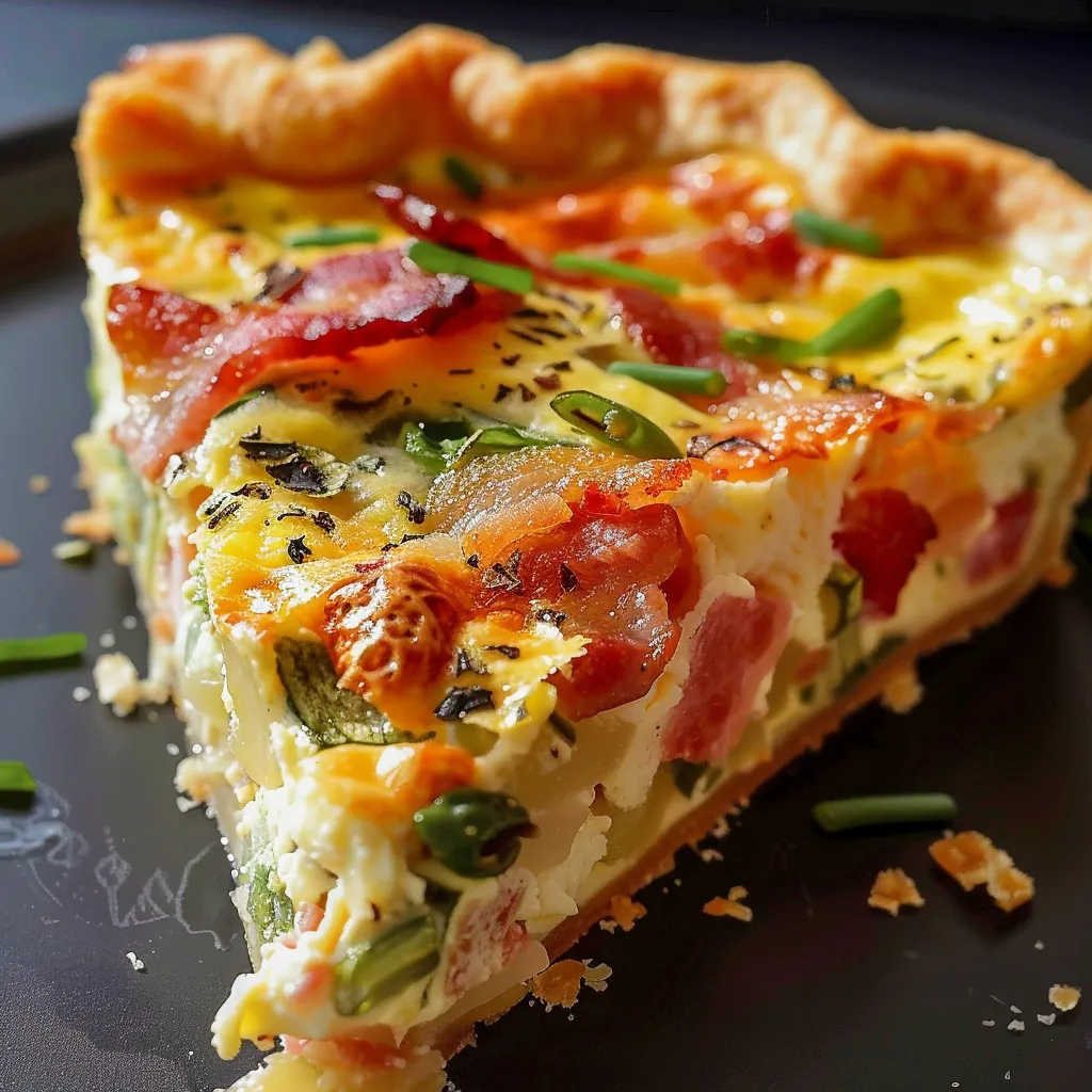 Hausgemachte Quiche: einfach und lecker
